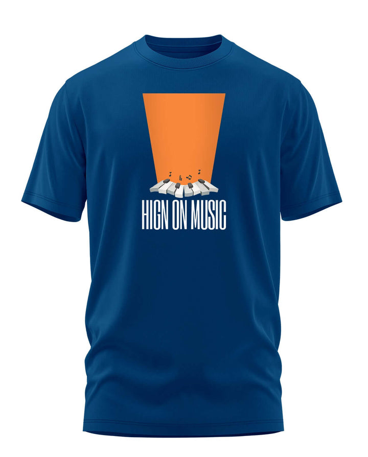 High on music T-shirt