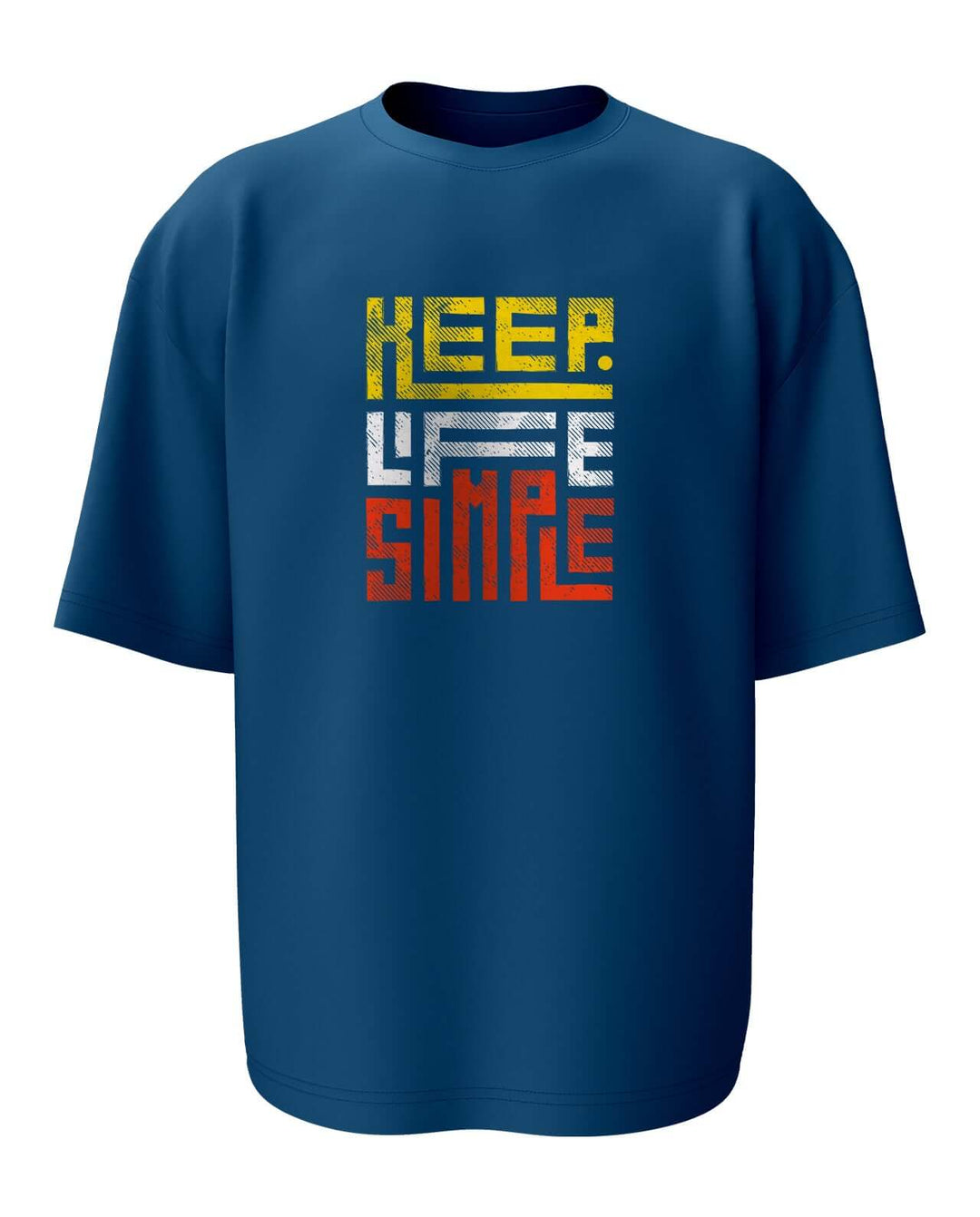 Keep Life Simple Oversized T-shirt