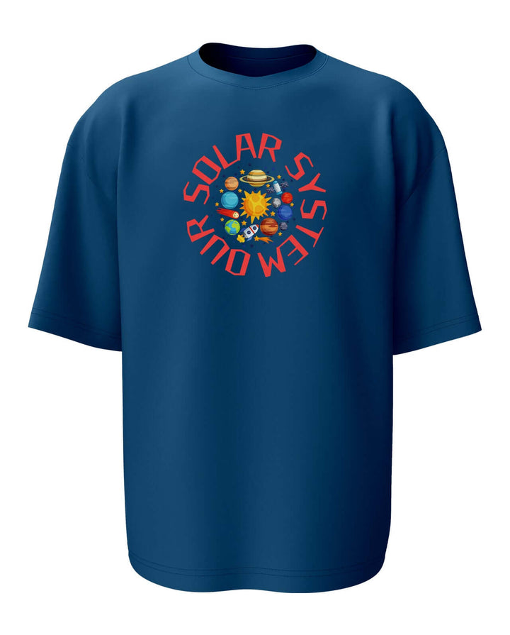 Our Solar System Oversized T-shirt