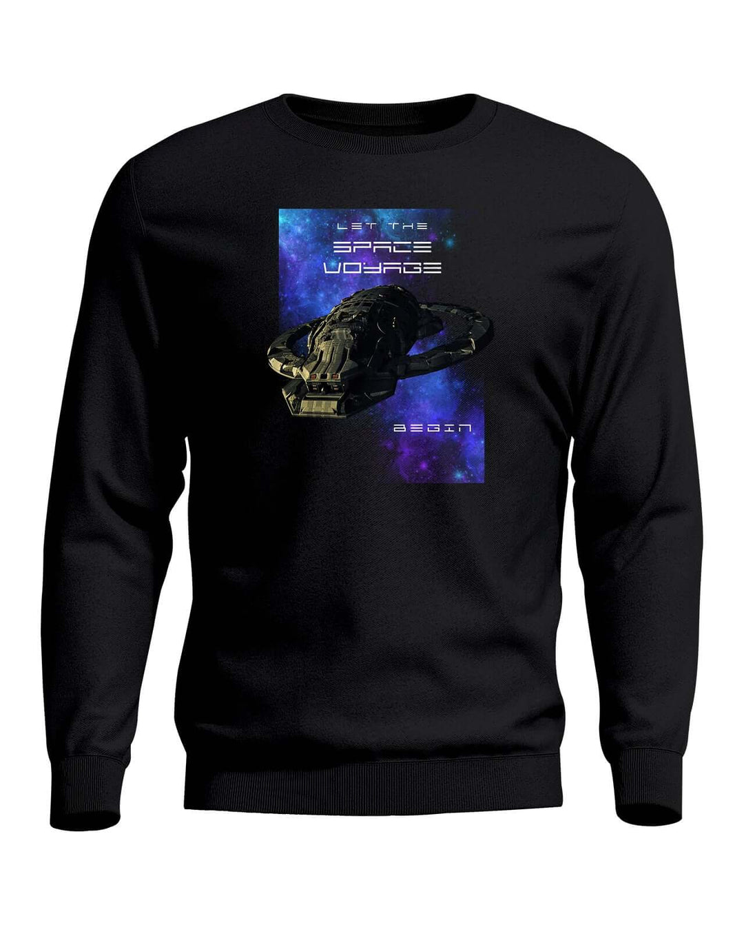Let the Space Voyage Begin Sweatshirt