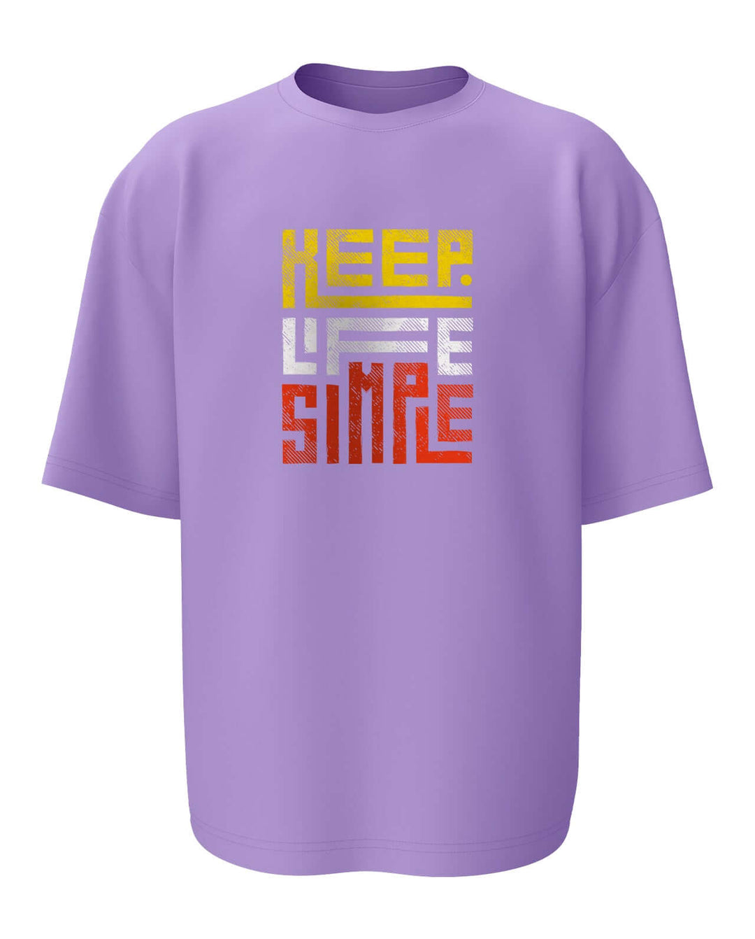Keep Life Simple Oversized T-shirt