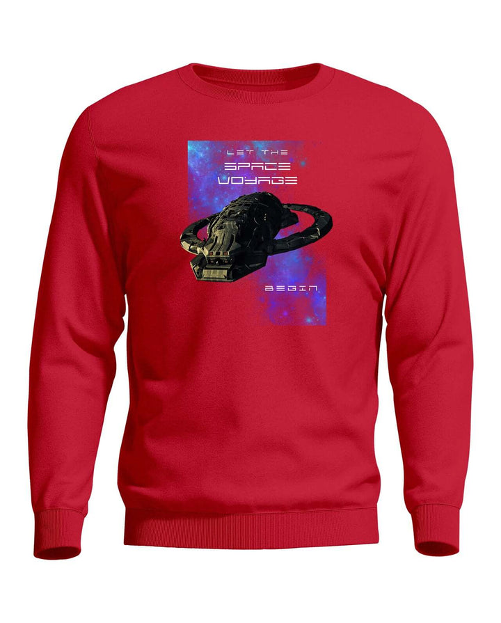 Let the Space Voyage Begin Sweatshirt