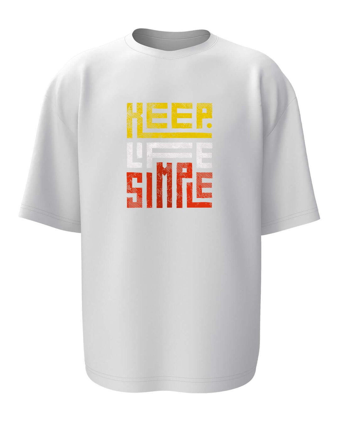 Keep Life Simple Oversized T-shirt
